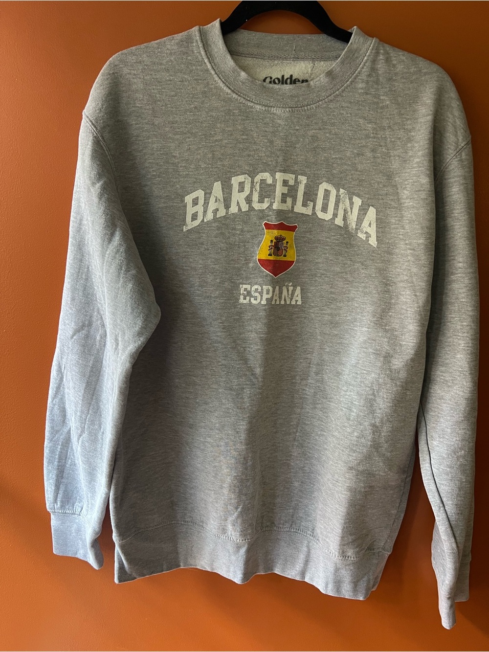 Barcelona España Crewneck Sweatshirt - Grey